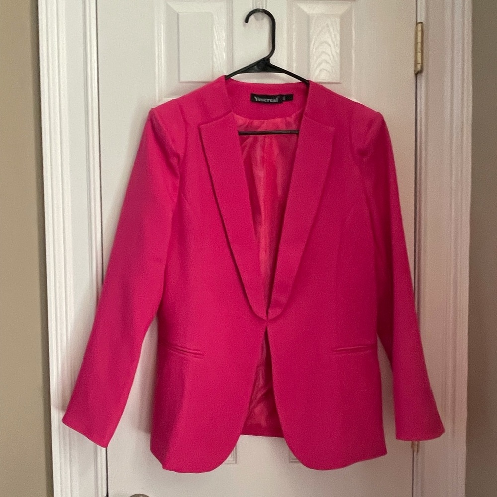 Pink Blazer